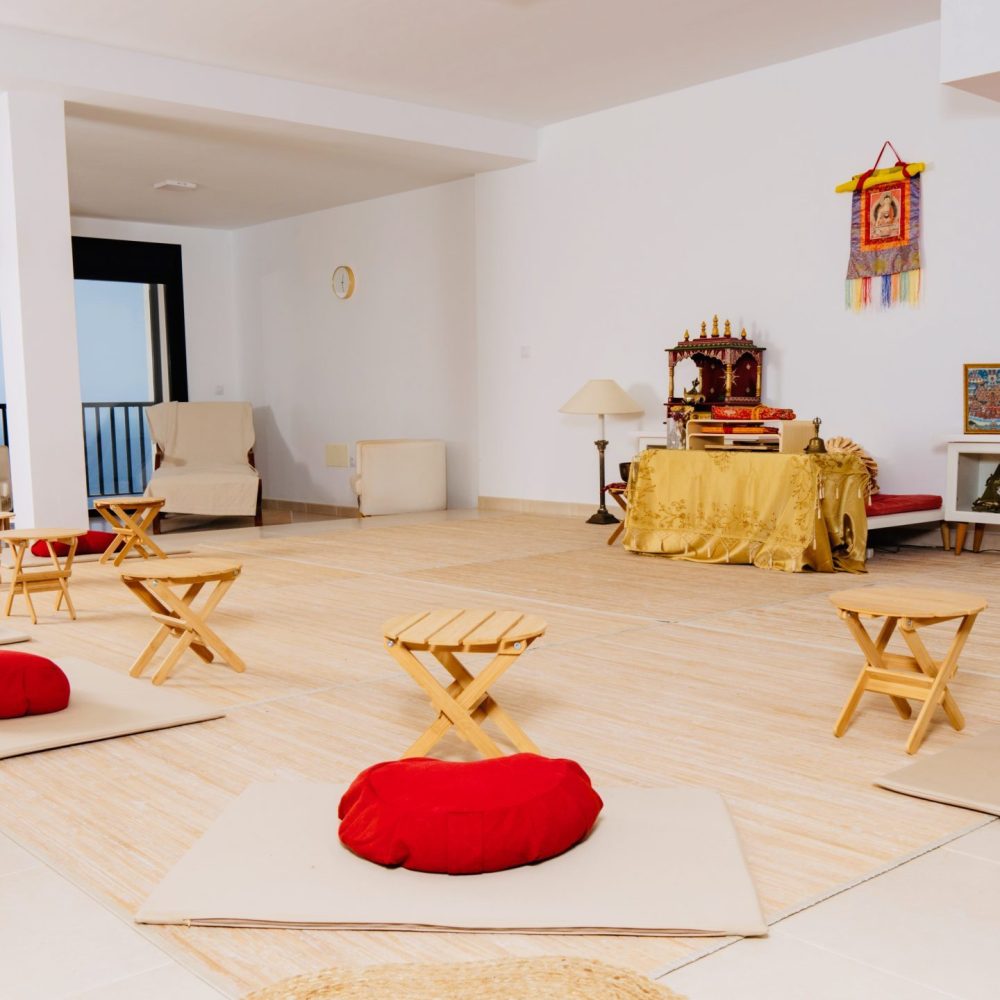 Nuestra sala de meditación